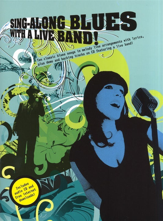 Sing Along Blues With A Live Band Book/CD