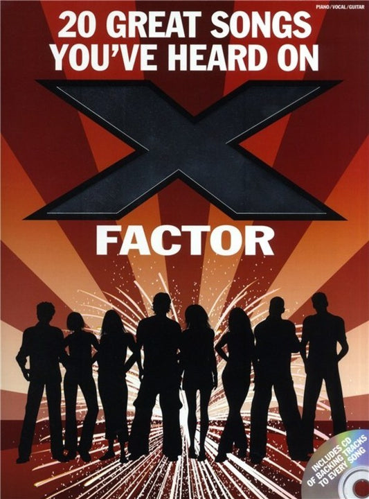 20 Great Songs Youve Heard On x Factor Book/CD