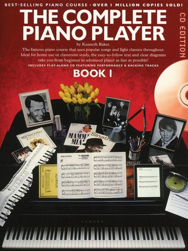 The Complete Piano Player Book 1 CD Edition by Kenneth Baker