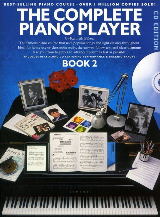 The Complete Piano Player Book 2 CD Edition by Kenneth Baker