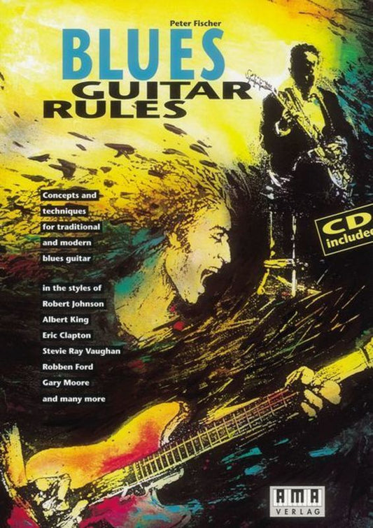 Blues Guitar Rules Guitar TAB Softcover Book/CD