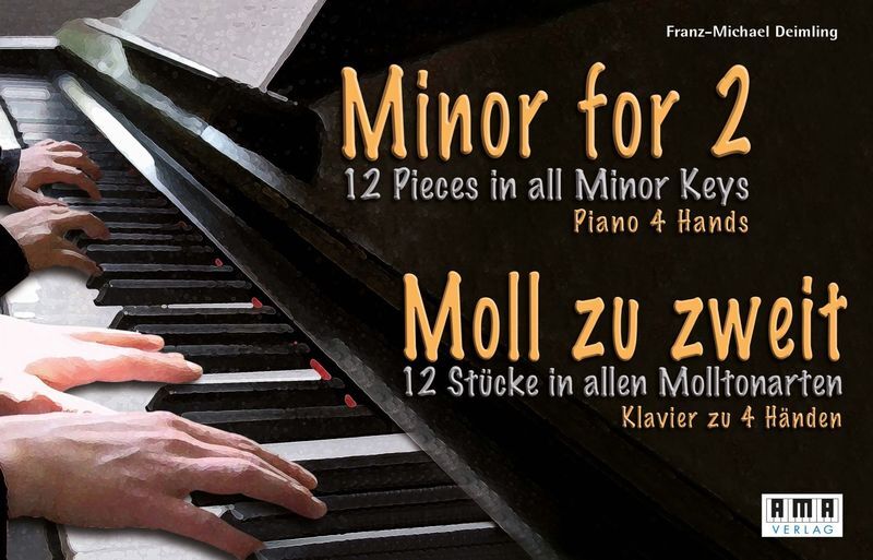 Deimling - Minor For 2 12 Pieces In All Minor Keys Piano Due Softcover Book (Piano)