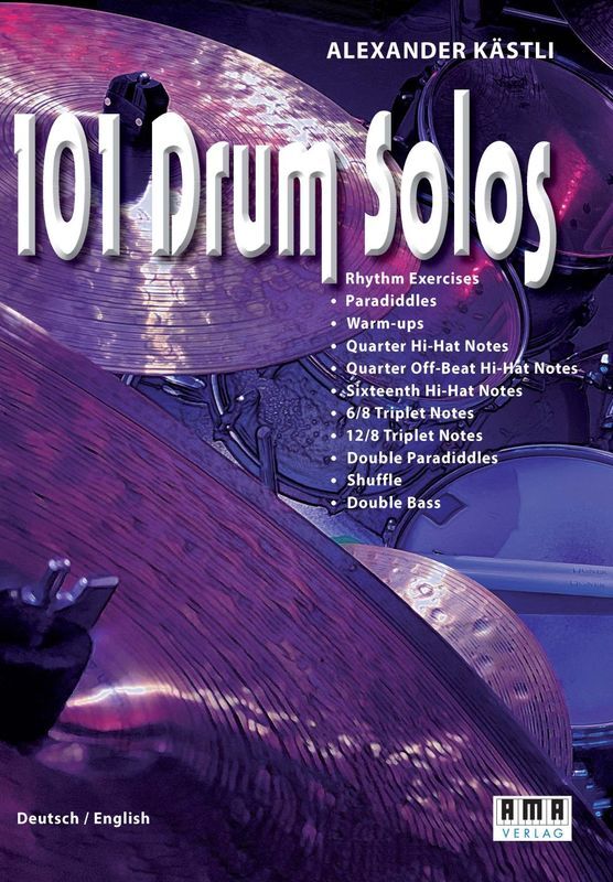 101 Drum Solos Softcover Book (Drums)