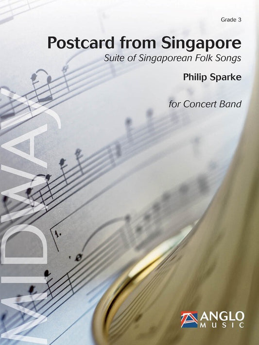 Postcard From Singapore Concert Band 3 Score/Parts