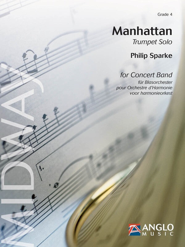 Manhattan Trumpet Solo With Band Concert Band 4 Score/Parts Book