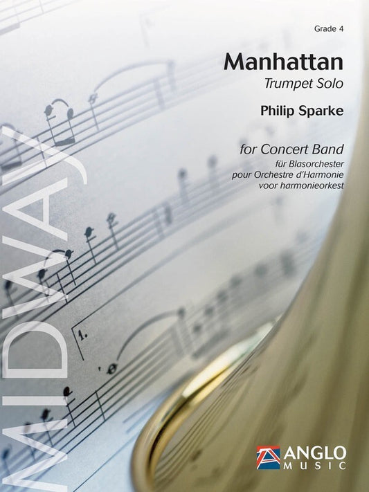 Manhattan Trumpet Solo With Band Concert Band 4 Score/Parts Book