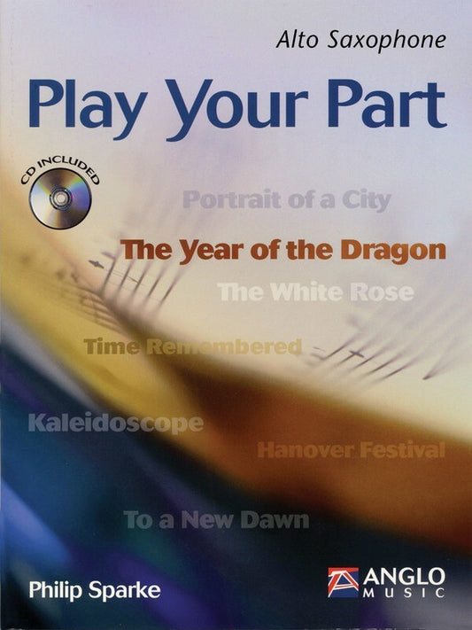 Play Your Part Alto Saxophone Softcover Book/CD