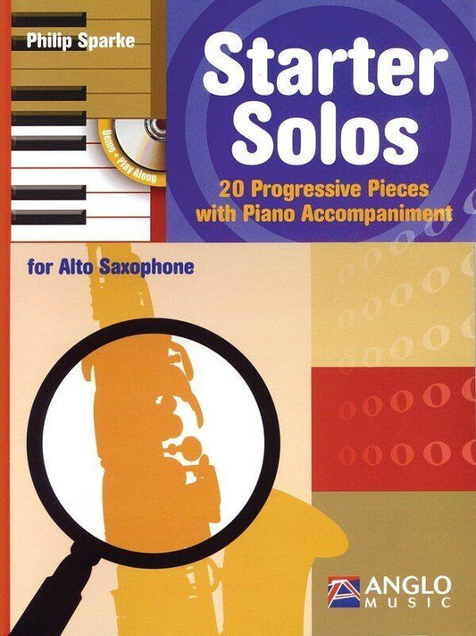 Starter Solos for Alto Saxophone BK/CD by Philip Sparke