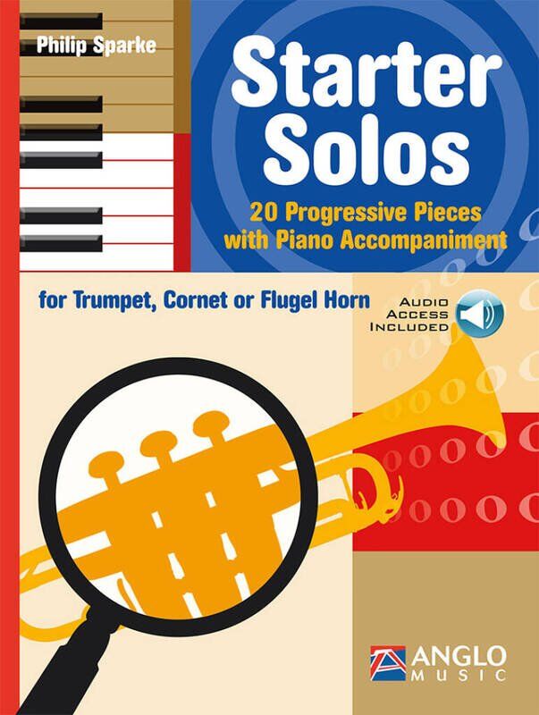 Starter Solos for Trumpet by Philip Sparke - 48 Pages with Online Audio Access