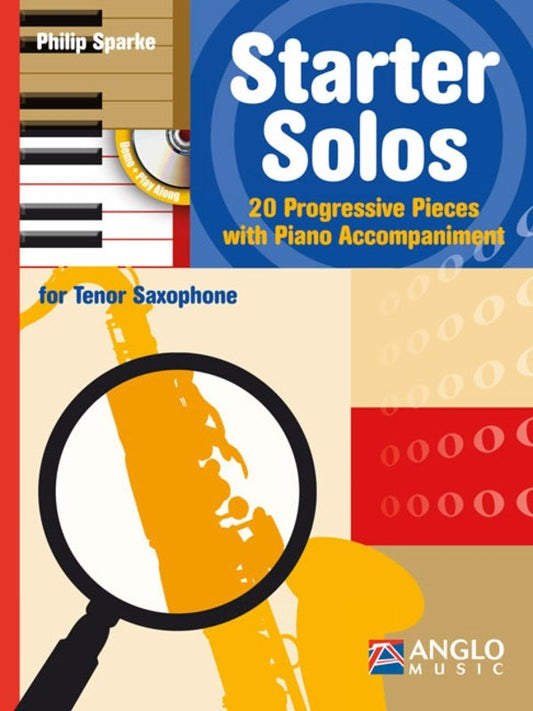 Sparke: Starter Solos for Tenor Saxophone — Book/CD (Anglo Music Press)