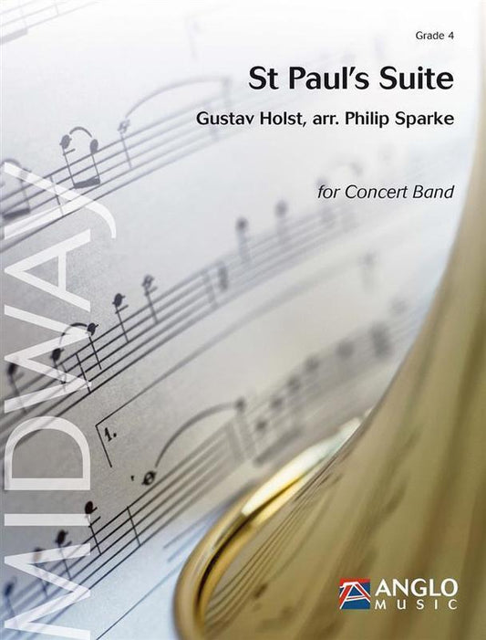 St Pauls Suite Concert Band 4 Score/Parts