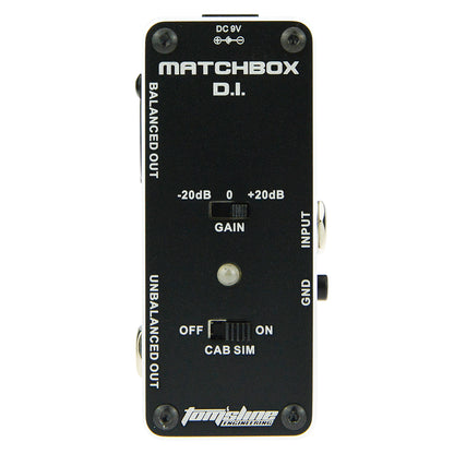Toms Line Matchbox DI Electric Guitar Pedal with Cab Simulator