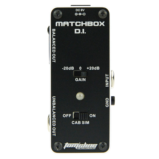 Toms Line Matchbox DI Electric Guitar Pedal with Cab Simulator