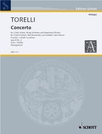 Torelli Concerto Op. 8 No. 2 Full Score by Schott Music - 20 Pages