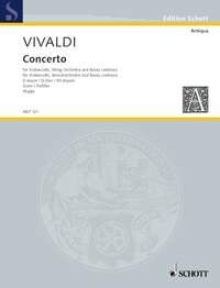 Vivaldi Concerto D Major RV 404 Full Score for String Orchestra by Schott Music - 12 Pages