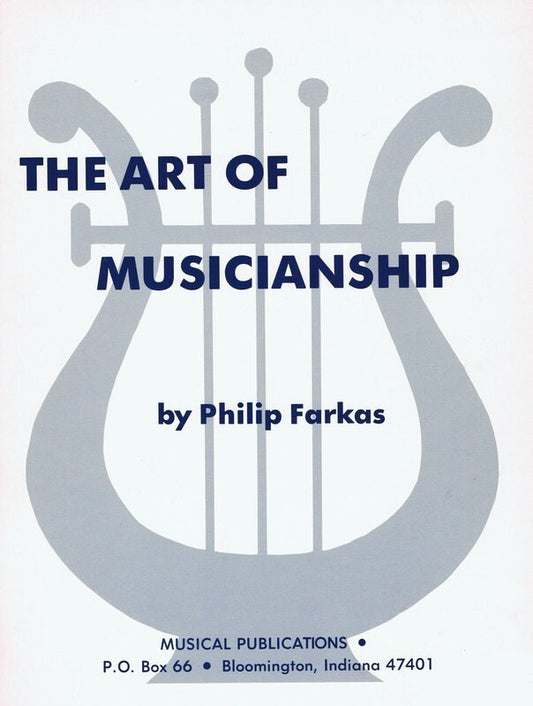 Art Of Musicianship Book