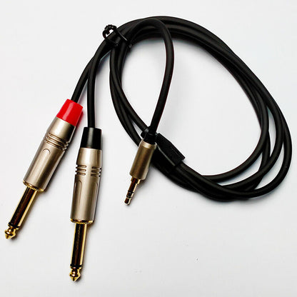 Leem 10ft Y-Cable with 3.5mm Stereo Plug to 2 x 1/4" Straight TS — view 2