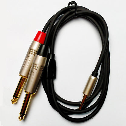 Leem 10ft Y-Cable with 3.5mm Stereo Plug to 2 x 1/4" Straight TS — view 4