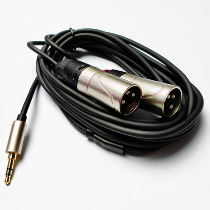 Leem 6ft Y-Cable Audio Cable with 3.5mm Stereo Plug and 2 XLR Male Connectors — view 3