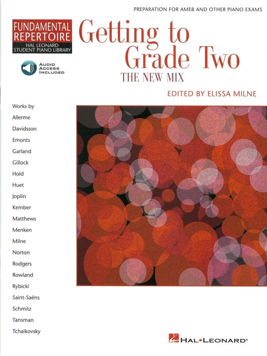 Hal Leonard Student Piano Library: Getting to Grade Two, New Mix — Book/Online Audio (Hal Leonard)