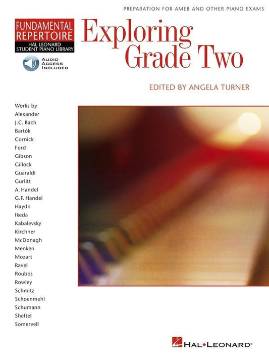 Exploring Grade Two Piano Book by Hal Leonard