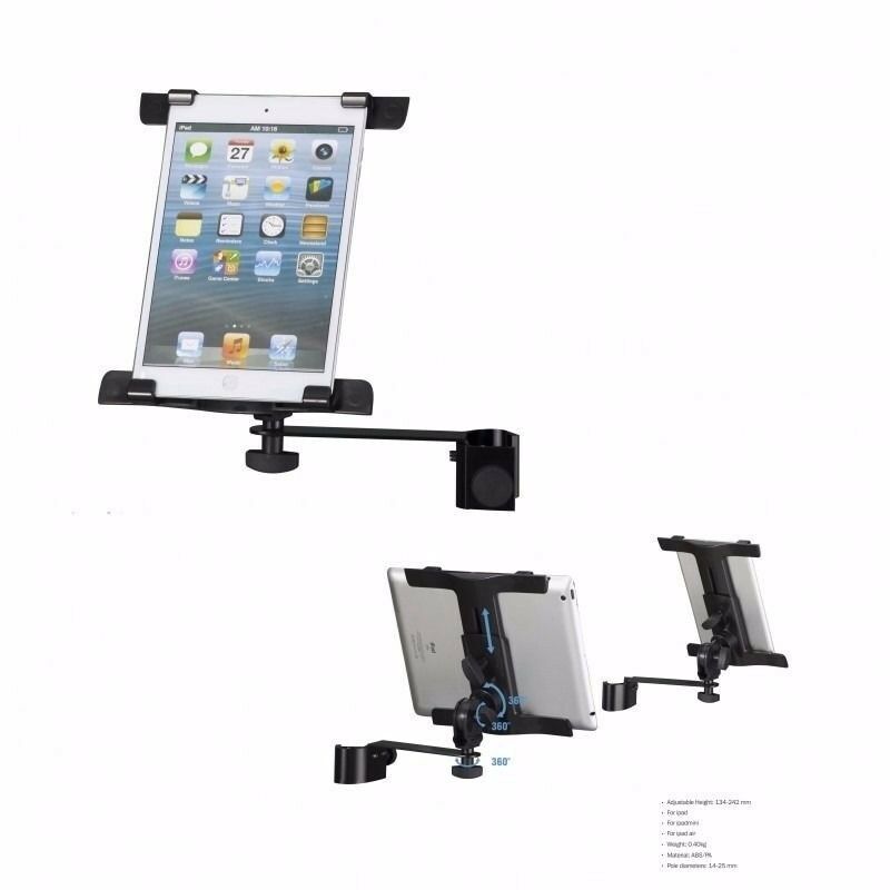 Xtreme Universal Microphone Stand Tablet Holder Black  Ipad, Galaxy Tab