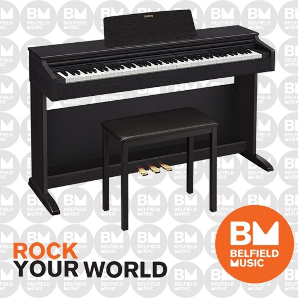 Casio AP-270BK 88-Key Digital Piano with AiR Sound Source, 192 Polyphony, Tri-Sensor Scaled Hammer Action Keyboard, 22 Built-in Tones — view 2
