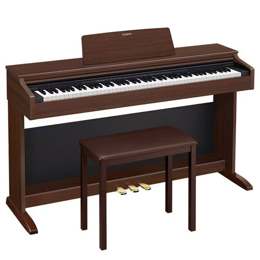 Casio AP-270BK Digital Piano with 88 Keys, AiR Sound Source, 192 Polyphony, Tri-Sensor Hammer Action, and Piano Bench Included