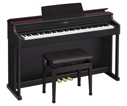 Casio AP470 Celviano 88-Note Black Digital Piano with Multi-dimensional Morphing AiR Sound Source and 22 Instrument Sounds — view 2