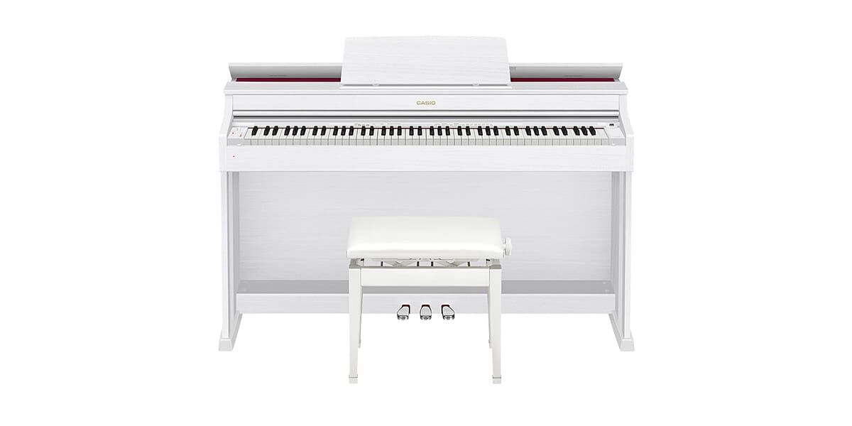 Casio AP470 Celviano 88-Note Black Digital Piano with Multi-dimensional Morphing AiR Sound Source and 22 Instrument Sounds — view 5