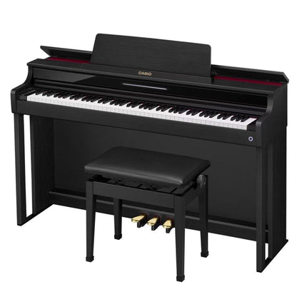 Casio AP550BK Celviano Digital Piano with Bluetooth, Smart Hybrid Hammer Action, 256-note Polyphony, and Multi-dimensional Morphing AiR Sound. — view 3