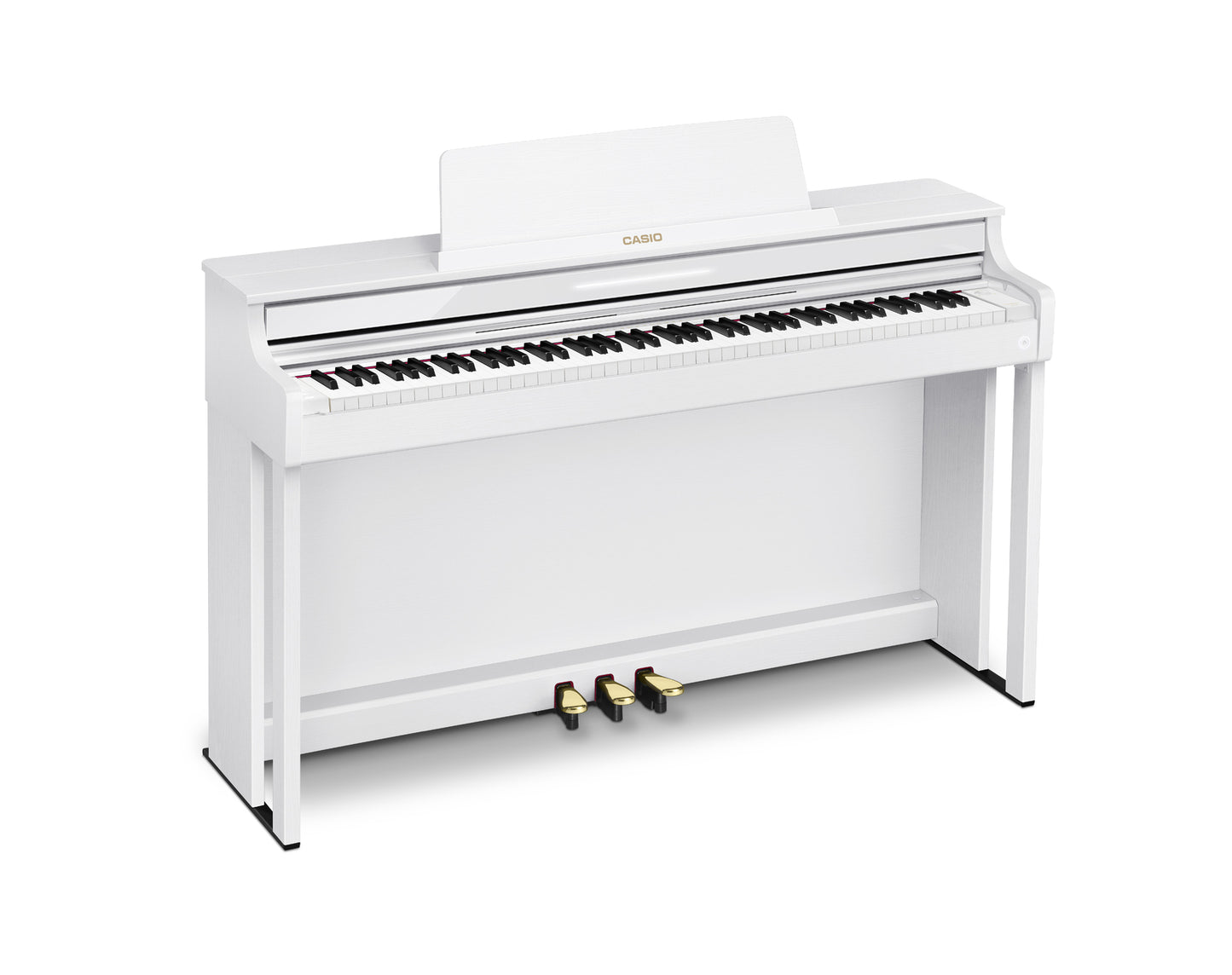 Casio AP550WE Celviano Digital Piano - White, Bluetooth, 256 Polyphony, Smart Hybrid Hammer Action, 4-Speaker System, 26 Voices, MIDI Recorder — view 7