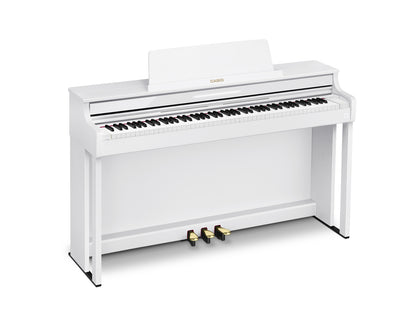 Casio AP550WE Celviano Digital Piano - White, Bluetooth, 256 Polyphony, Smart Hybrid Hammer Action, 4-Speaker System, 26 Voices, MIDI Recorder — view 7