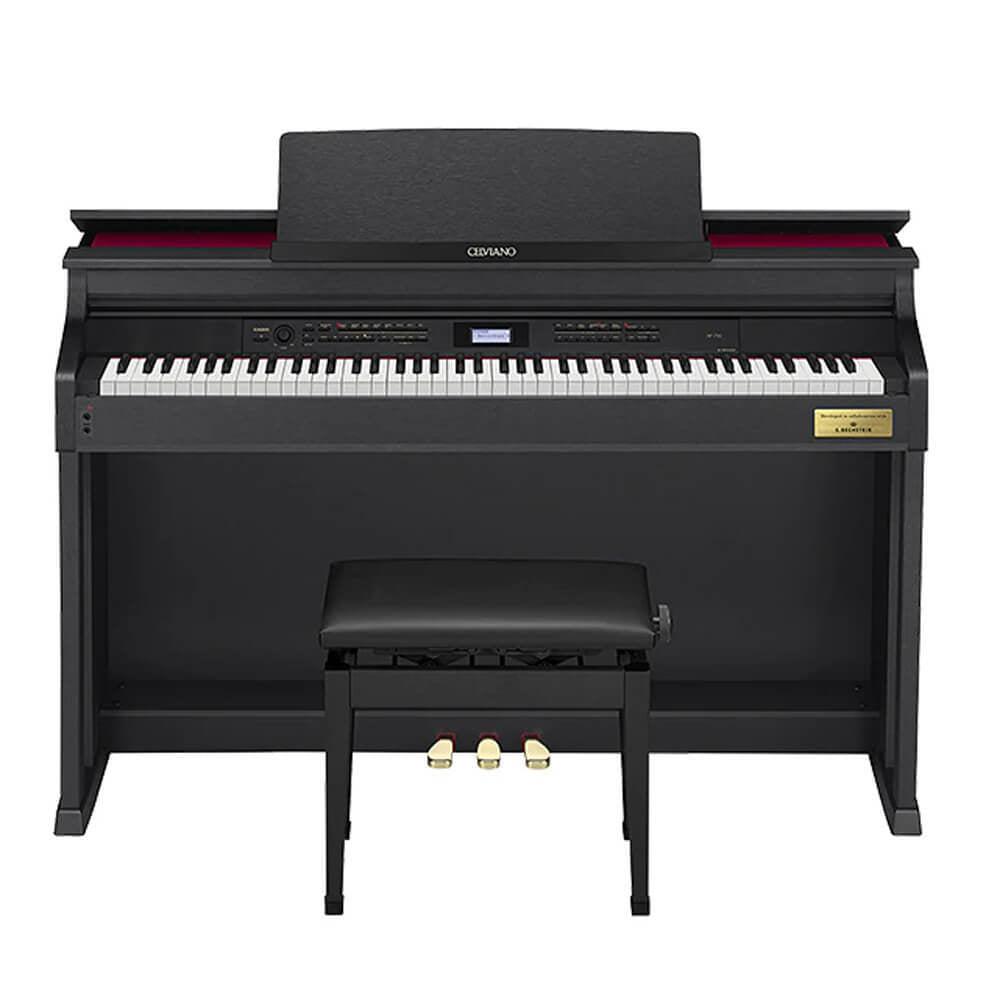 Casio AP710BK Digital Piano with Bench – Black