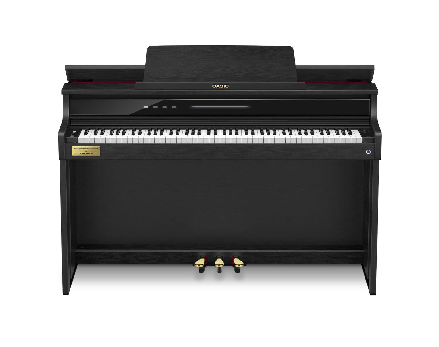 Casio AP750BK Celviano Digital Piano with AiR Grand Sound, Smart Hybrid Keyboard, Bluetooth, 256 Note Polyphony, 39 Voices, 8-Speaker System — view 7