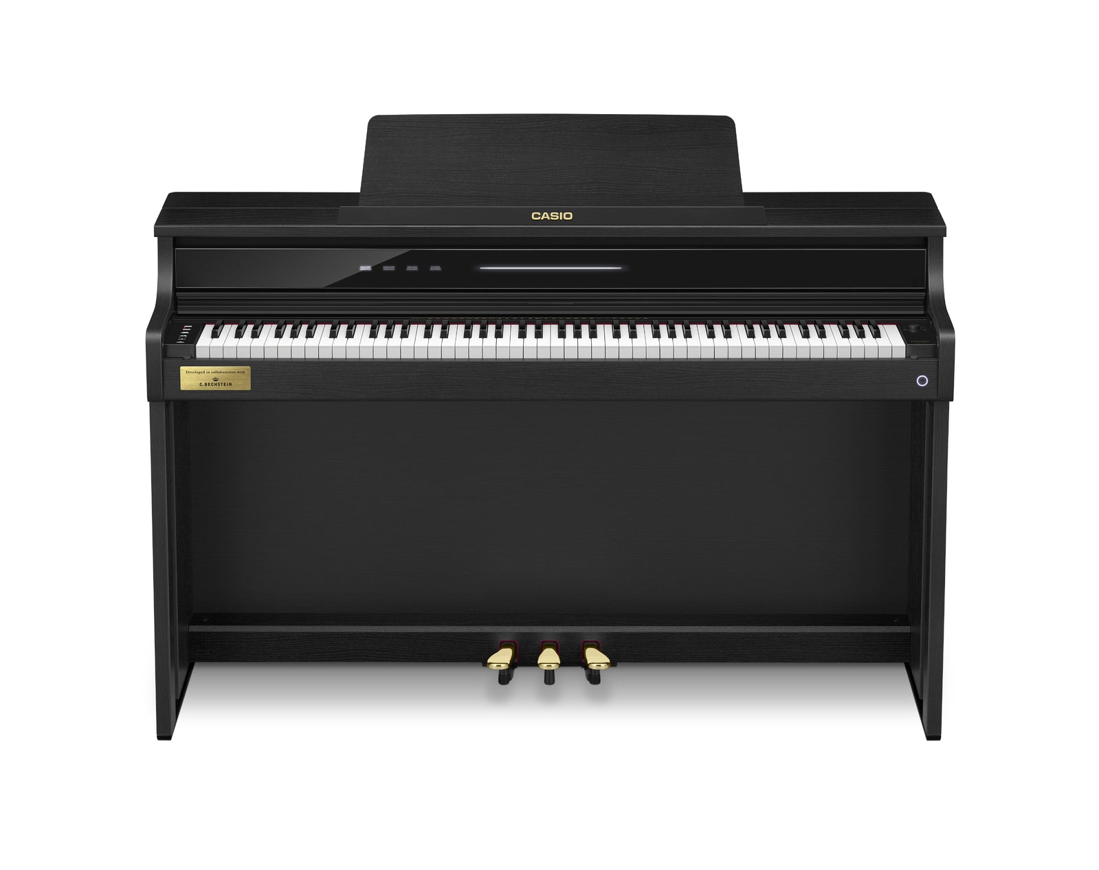 Casio AP750BK Celviano Digital Piano with AiR Grand Sound, Smart Hybrid Keyboard, Bluetooth, 256 Note Polyphony, 39 Voices, 8-Speaker System — view 8