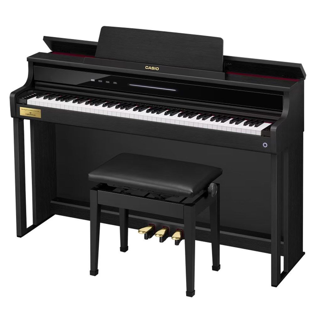 Casio AP750BK Celviano Digital Piano with AiR Grand Sound, Smart Hybrid Keyboard, Bluetooth, 256 Note Polyphony, 39 Voices, 8-Speaker System — view 3