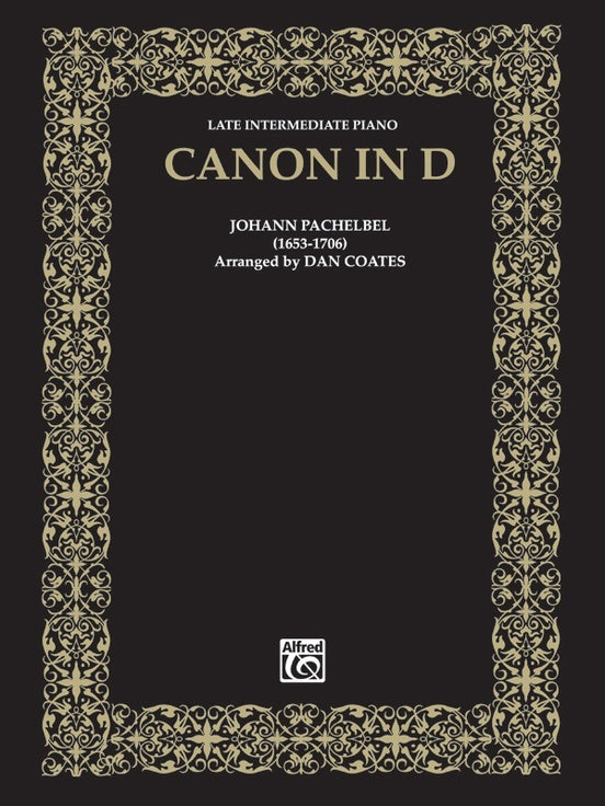 Canon in D - Late Intermediate Piano Sheet Music