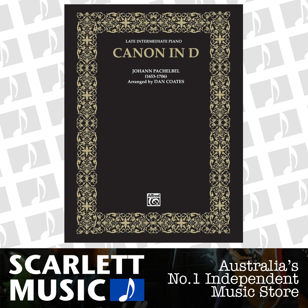 Canon in D - Late Intermediate Piano Sheet Music — view 2