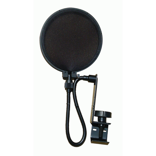 UXL Pop Filter with Silk Screen and Gooseneck Attachment