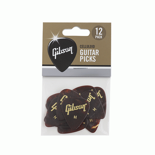 Gibson Tortoise Picks 12 Pack Heavy