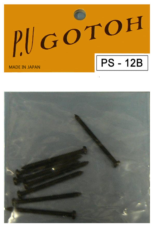 Gotoh 2.6mm x 35mm Machined Pickup Adjustment Screws (Pack of 8)