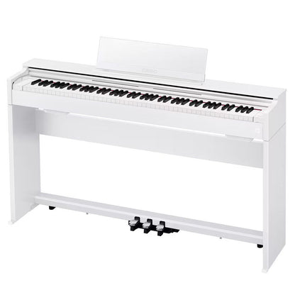 Casio APS200WE Celviano Slim Digital Piano - White, 88 Keys, Hammer Action, Multi-Dimensional AiR Sound, 20W Amplifiers, 3 Pedals, MIDI Support — view 3
