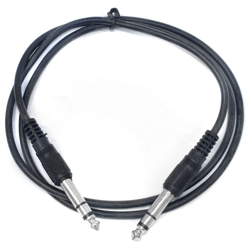Leem 3ft Interconnect Cable - 1/4" TRS Plug to 1/4" TRS Plug — view 2