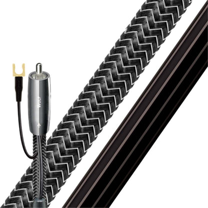 Wolf Subwoofer Cable 3m RCA-RCA 10% Silver Braided AUdioQuest — view 3
