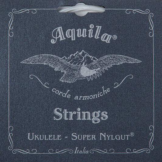 Aquila Super Nylgut 8-String Baritone Ukulele String Set - Natural Pearl Color, Smooth Surface, Durable, Fast Tuning, Rich Tone