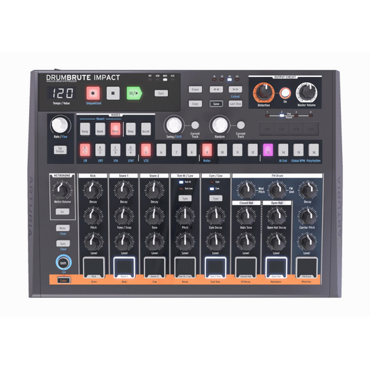 Arturia DrumBrute Impact 10-Voice Drum Machine