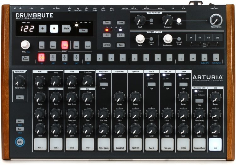 Arturia DrumBrute Analog Drum Machine