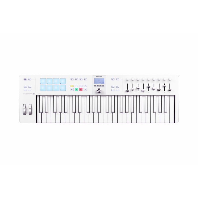 Arturia KeyLab Essential 3 49-Key MIDI Controller Limited Edition Alpine White