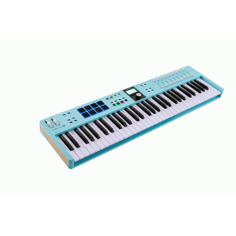 Arturia Keylab Essential 3 61-Key MIDI Controller Aquamarine — view 2